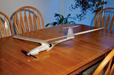 Fully 3D printed modular RC Sailplane.