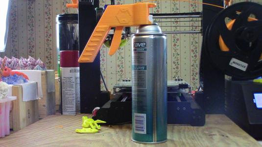Spray can handle/trigger