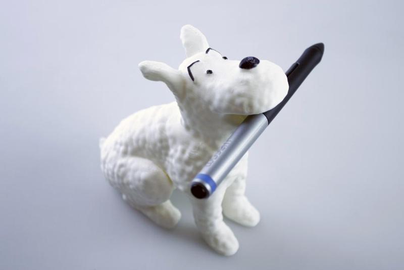 Snowy  Milou Wacom pen holder