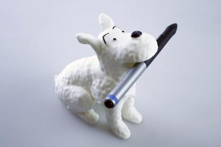 Snowy  Milou Wacom pen holder