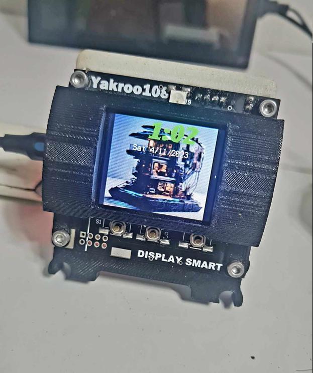 Desk Clock Lcd ST7735