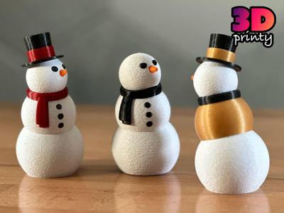 Plain Head for Articulated Snowman Fidget