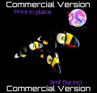 Hatchling Toucan (Commercial Use)