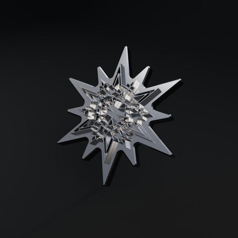 Rammstein star ear stud