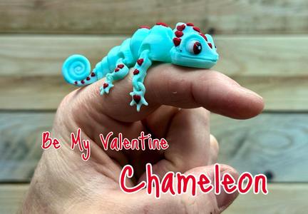 Be Me Valentine Chameleon