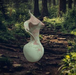 floral style vase