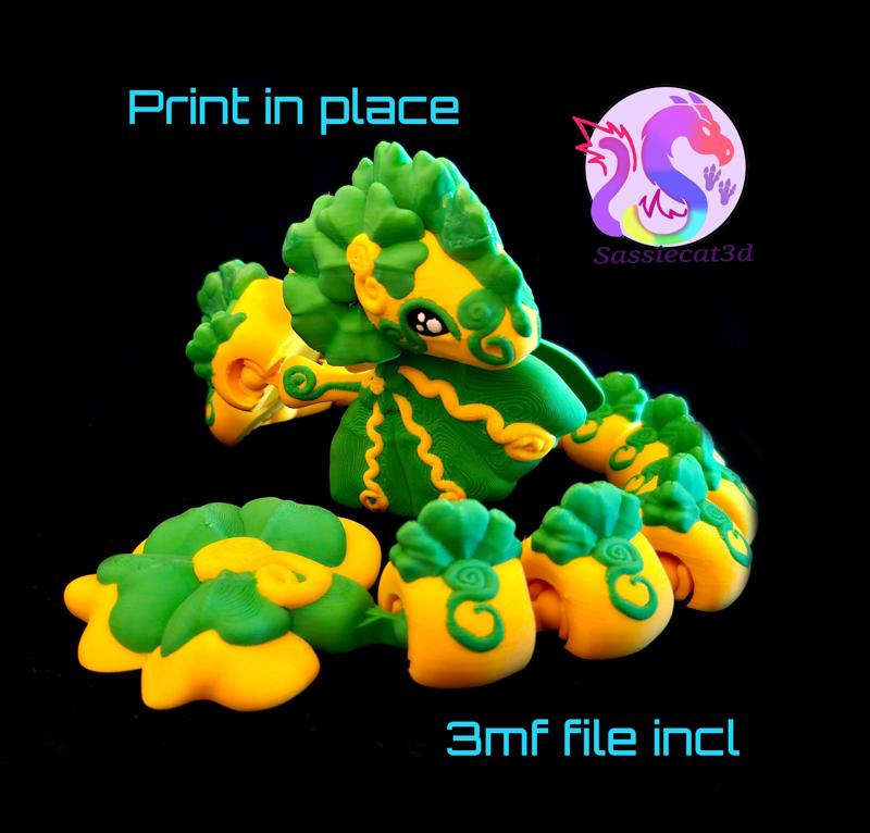 Shamrock Dragon B.A.D (Build-a-dragon) *Personal Use*
