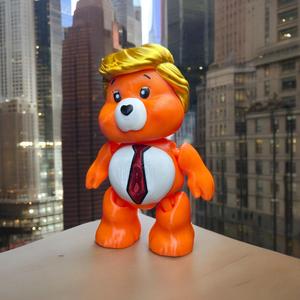Trump Care Bear, Bears that don't care, Donald Trump, Print in Place, Articulated, Flexi, Flexible