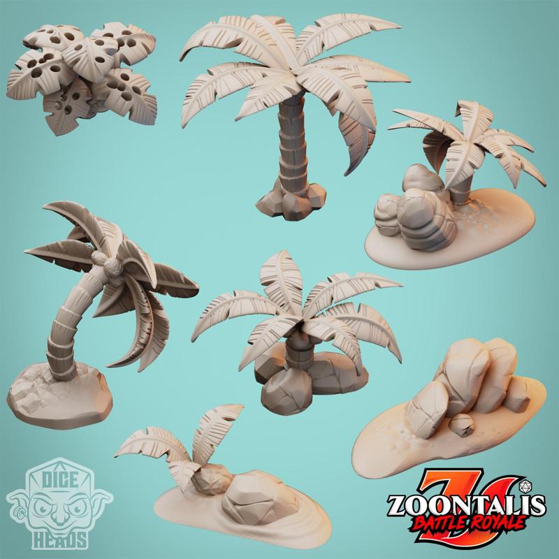 Palm Beach Terrain (pre-supported included)