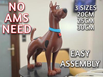 Scooby-Doo -NO AMS- EASY ASSEMBLY