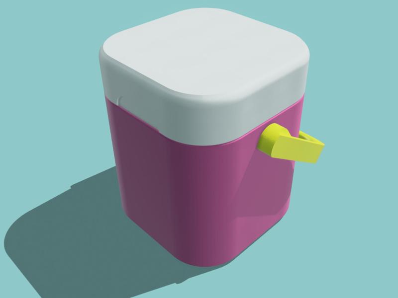 Retro Tall Can Cooler