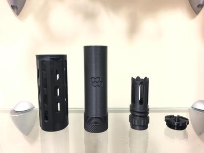 Airsoft Softair Modular Flash Suppressor Silencer