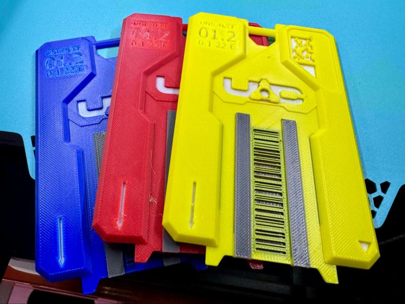 DOOM KeyCards - Red, Blue & Yellow Set