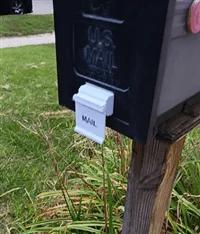 Empty mail flapper