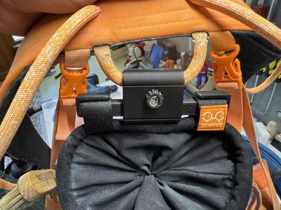 Chalk Bag anchor / fixation sac à Pof