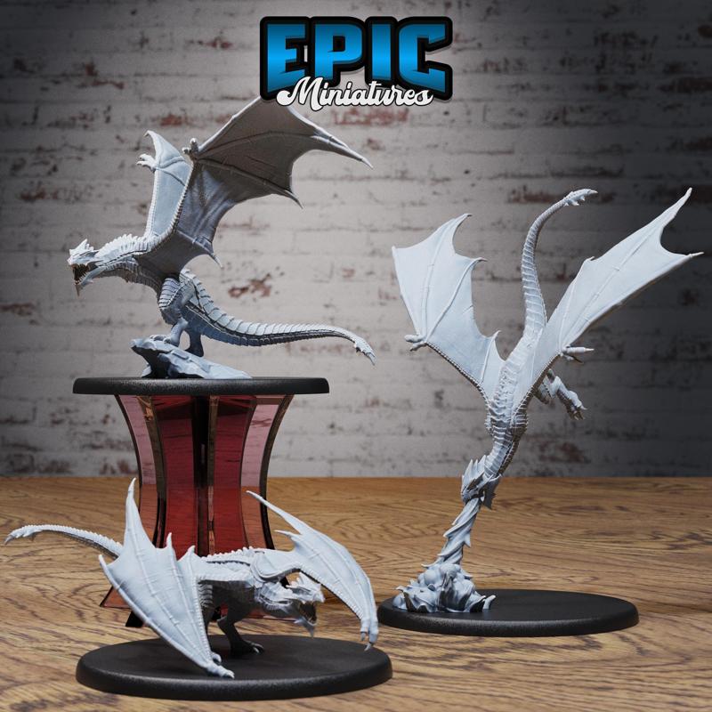Wyvern Classic Set / Bulky Dragon / Winged Reptile / Draconic Wizard Mount / Magical Encounter / Drake Army