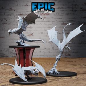 Wyvern Classic Set / Bulky Dragon / Winged Reptile / Draconic Wizard Mount / Magical Encounter / Drake Army