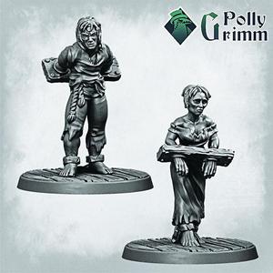 Grimtale. Inquisition set. Tabletop miniature.   Road of shame