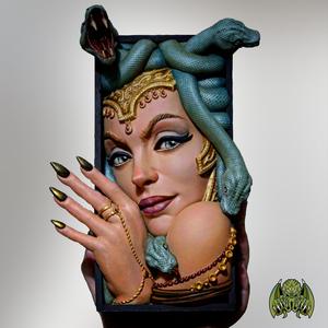 Medusa Book Nook [FDM/Resin BOOK NOOK]