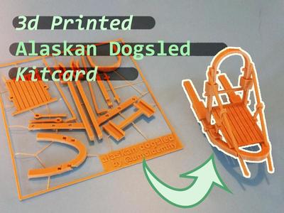 Alaskan Dogsled Kitcard