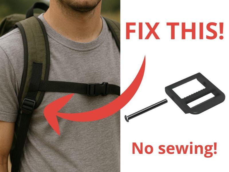 Backpack Strap Repair Buckle (20mm / 25mm)