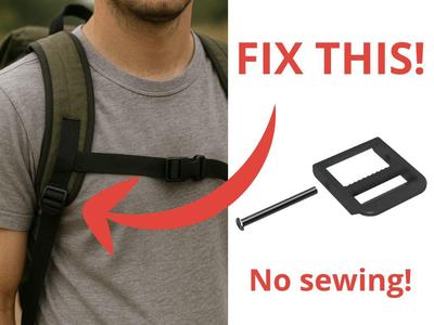 Backpack Strap Repair Buckle (20mm / 25mm)