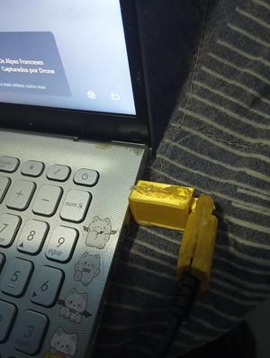 Variable angle notebook barrel jack power plug fix