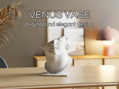 Venus Elegance Sculptural Vase