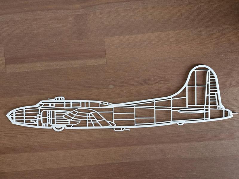 B17 Flying Fortress Wallart