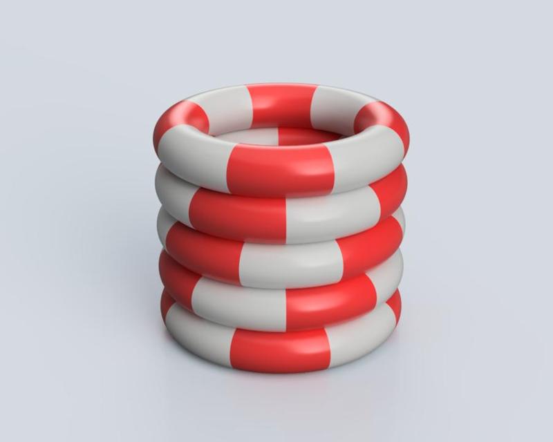 Plant-Pot Safety Swimrings