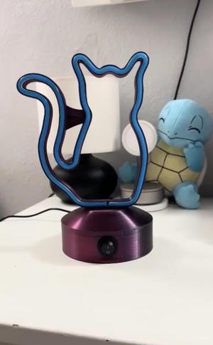 Neon Light Bottom and Cover with Type C