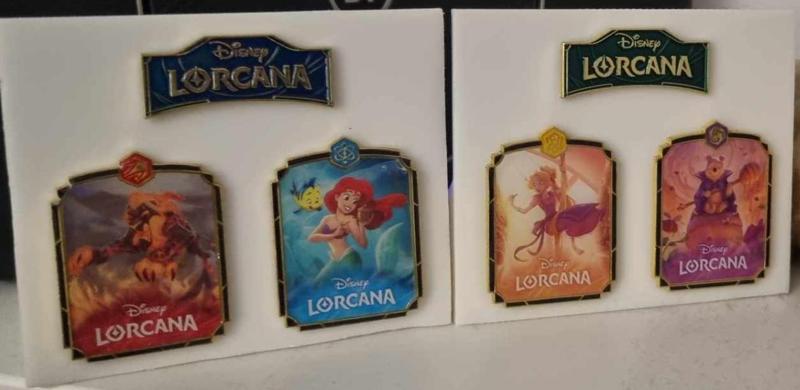 Lorcana League Pin Badge Display