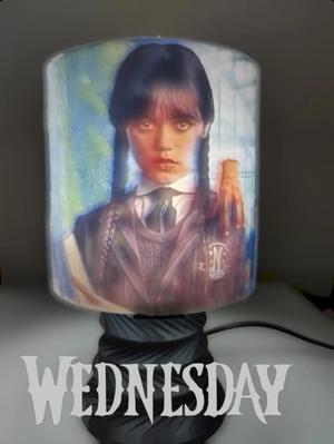 Lithophane Wednesday Addams