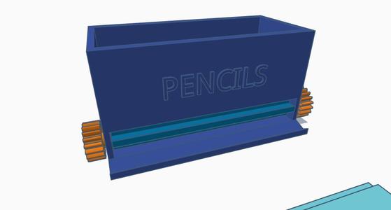 Pencil Dispenser/Holder.