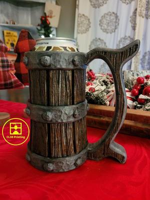 Tavern Stein Beer Can Koozie - 12oz and Tallboy Versions
