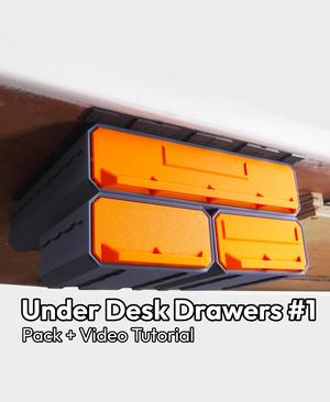 Under Desk Drawers #1 - Multiboard Pack (+ Video Tutorial)