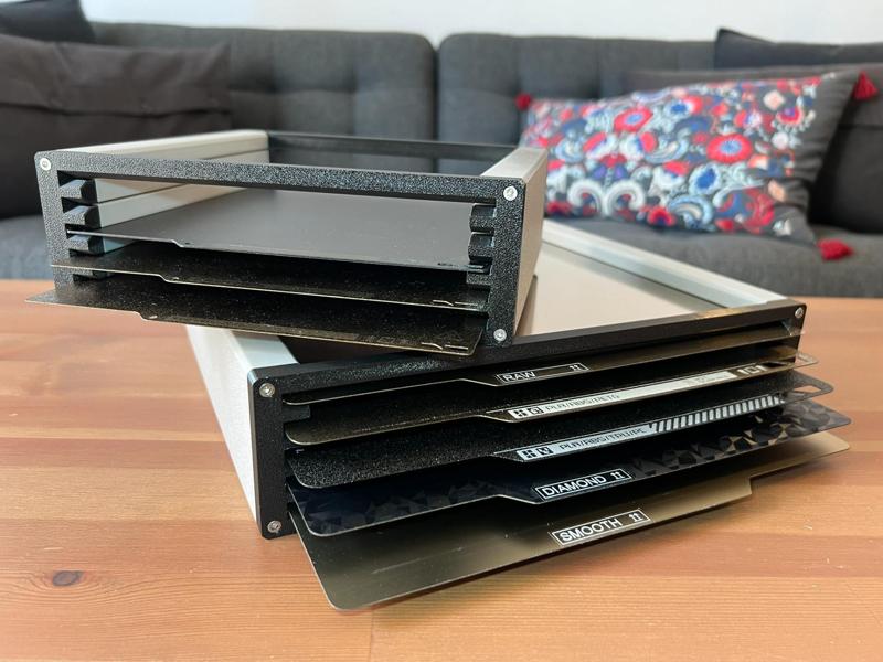 Build Plate holder A1M (stackable & dustproof)