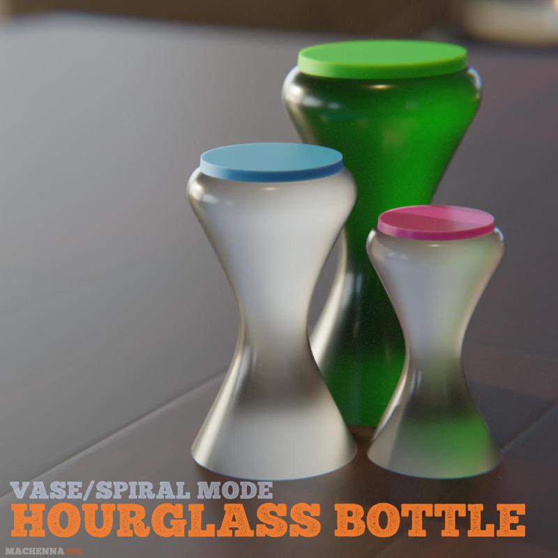 Hourglass Bottle | Vase Mode