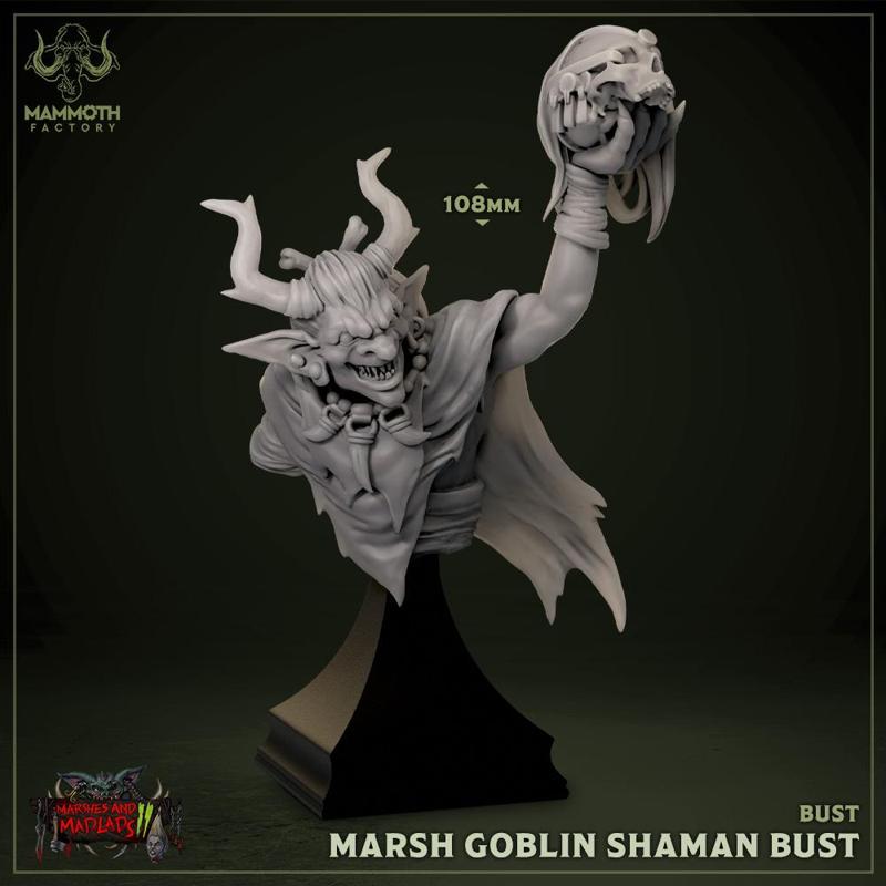 Marsh Goblin Shaman Bust
