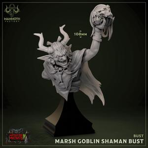 Marsh Goblin Shaman Bust