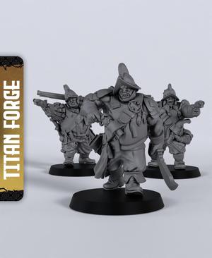Crusade Ogres - With Free Dragon Warhammer - 5e DnD Inspired for RPG and Wargamers