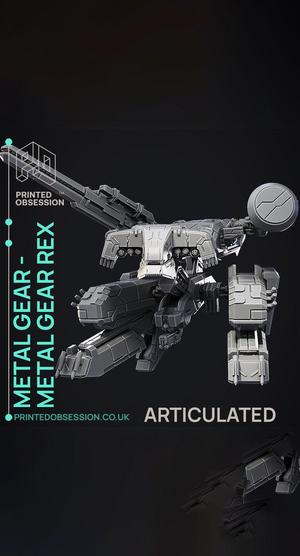 Metal Gear Rex - ARTICULATED - Fan Art