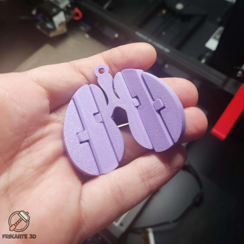 Flexi Lungs Keychain
