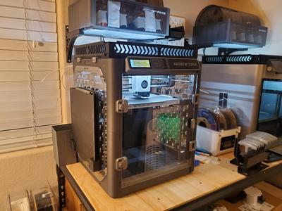 Bambu Build Plate Holder for Ikea Skadis Pegboard
