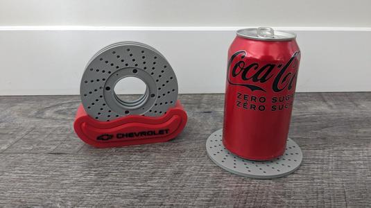 Disc Brake Coaster - Caliper Cover - CHEVROLET