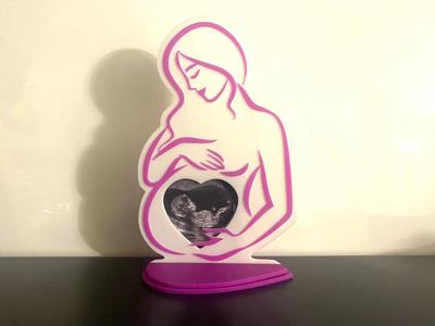 Ultrasound photo frame