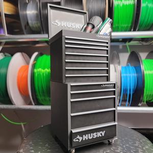 Husky Inspired Double-Stacked Tool Chest