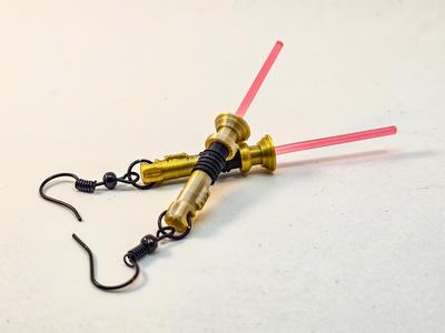 Lightsaber Earrings