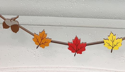 Holiday Snap Together Fall Leaf Garland
