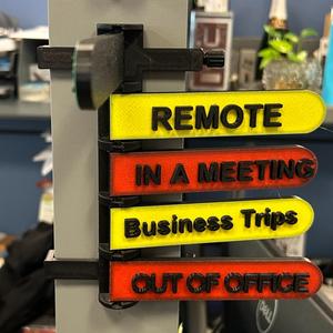 Office Status Flags with mount